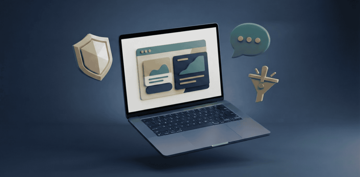 Ilustración 3D sobre cómo evitar que los mensajes de WhatsApp sean marcados como spam