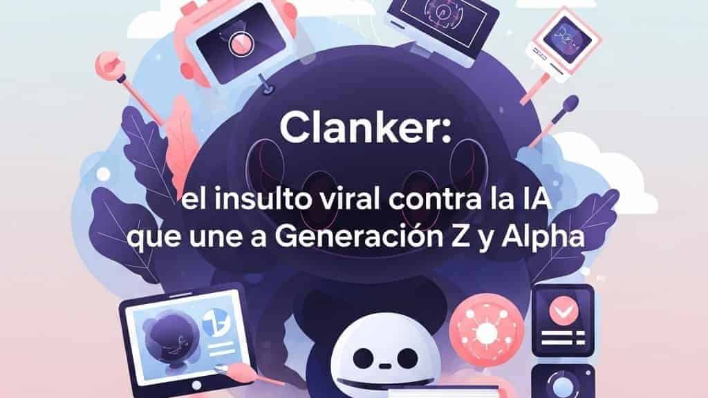 Ilustración: Clanker une Generación Z y Alpha.