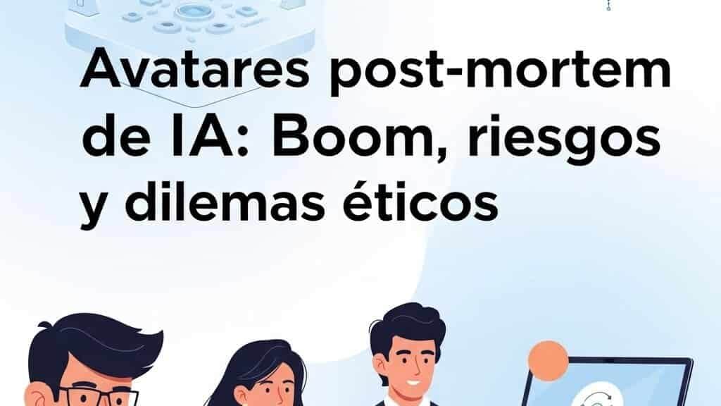 Avatares IA post-mortem: dilemas éticos y riesgos.