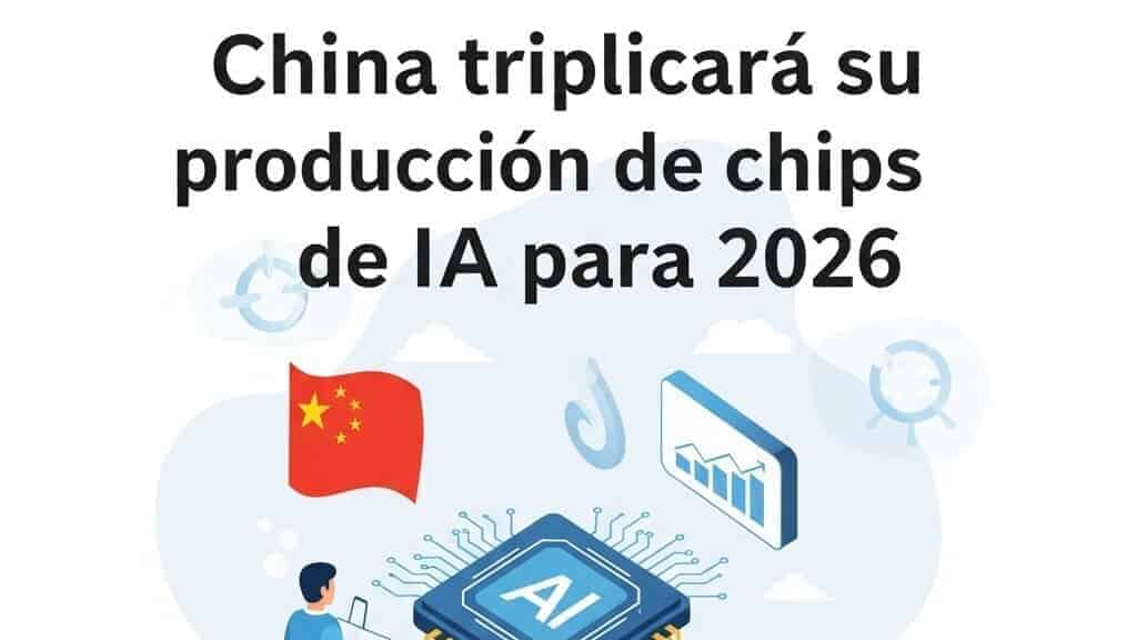 China incrementará chips IA para 2026.