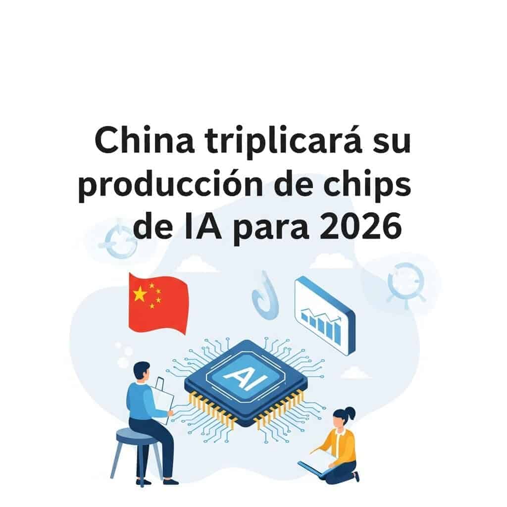 China incrementará chips IA para 2026.