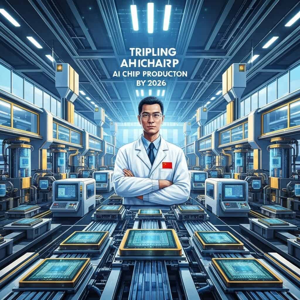 producción de chips de IA en China