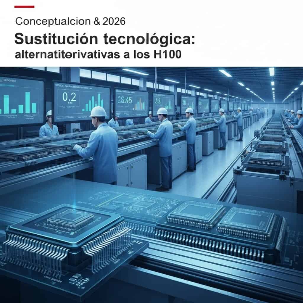 producción de chips de IA en China