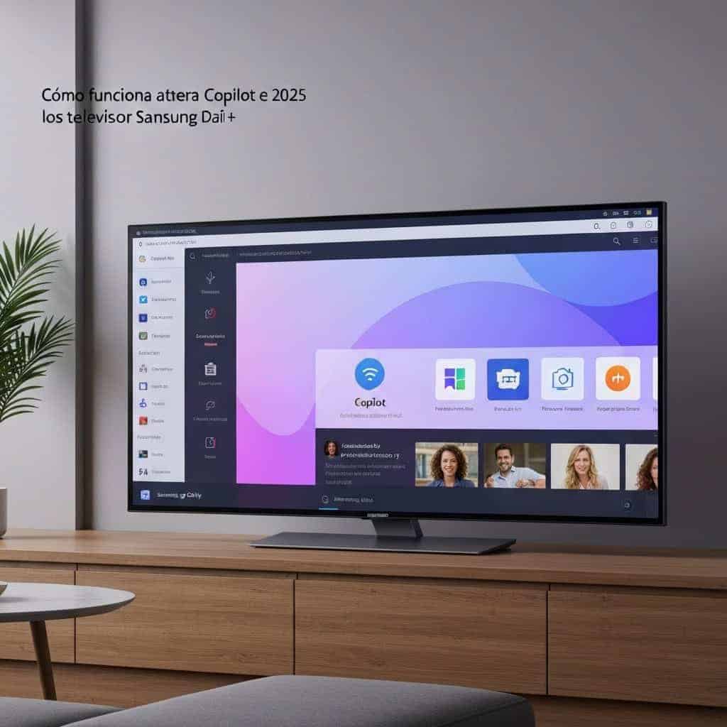 Microsoft Copilot en televisores Samsung