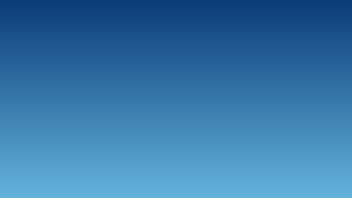 Fondo azul degradado, cielo despejado.