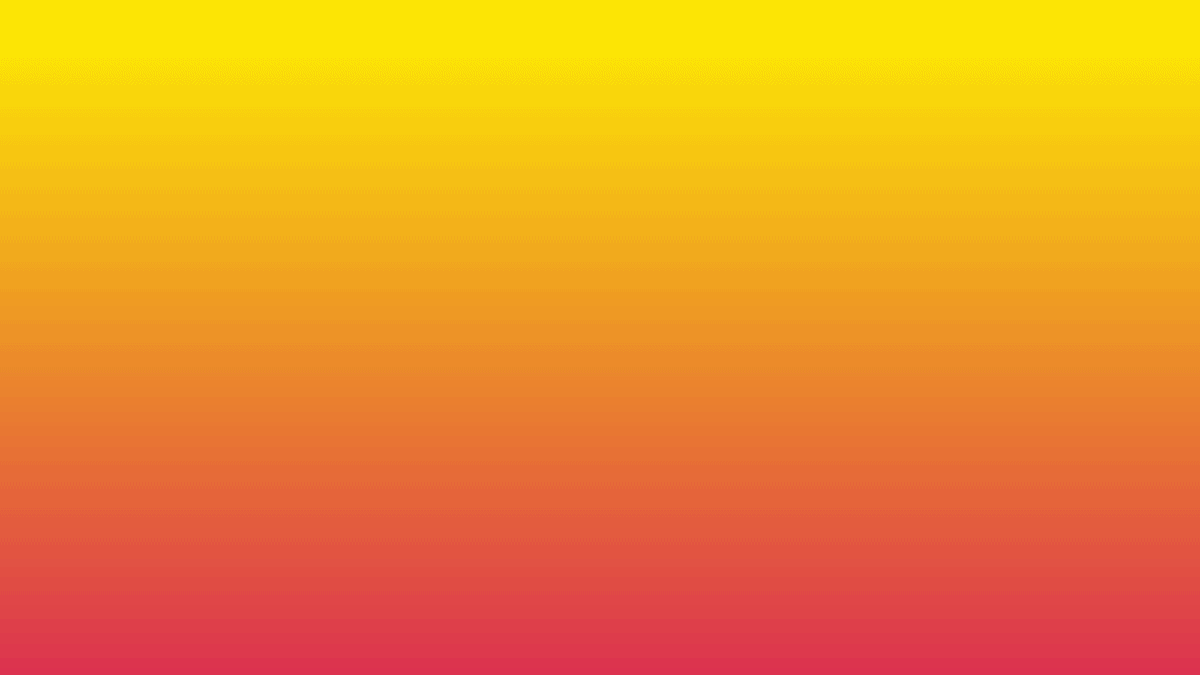 Degradado de amarillo a rojo brillante