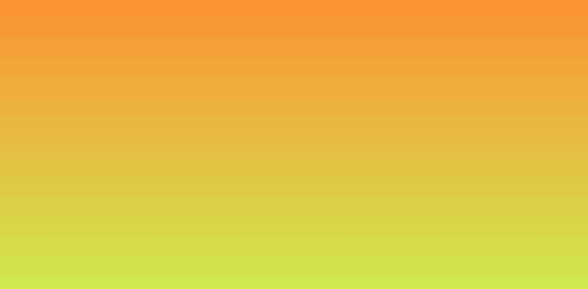 Degradado de naranja a verde claro