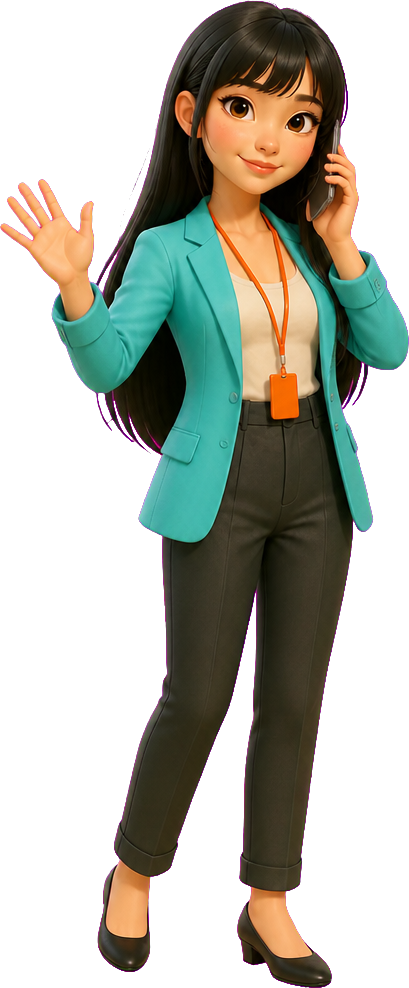 Daniela, del equipo VinzNetwork